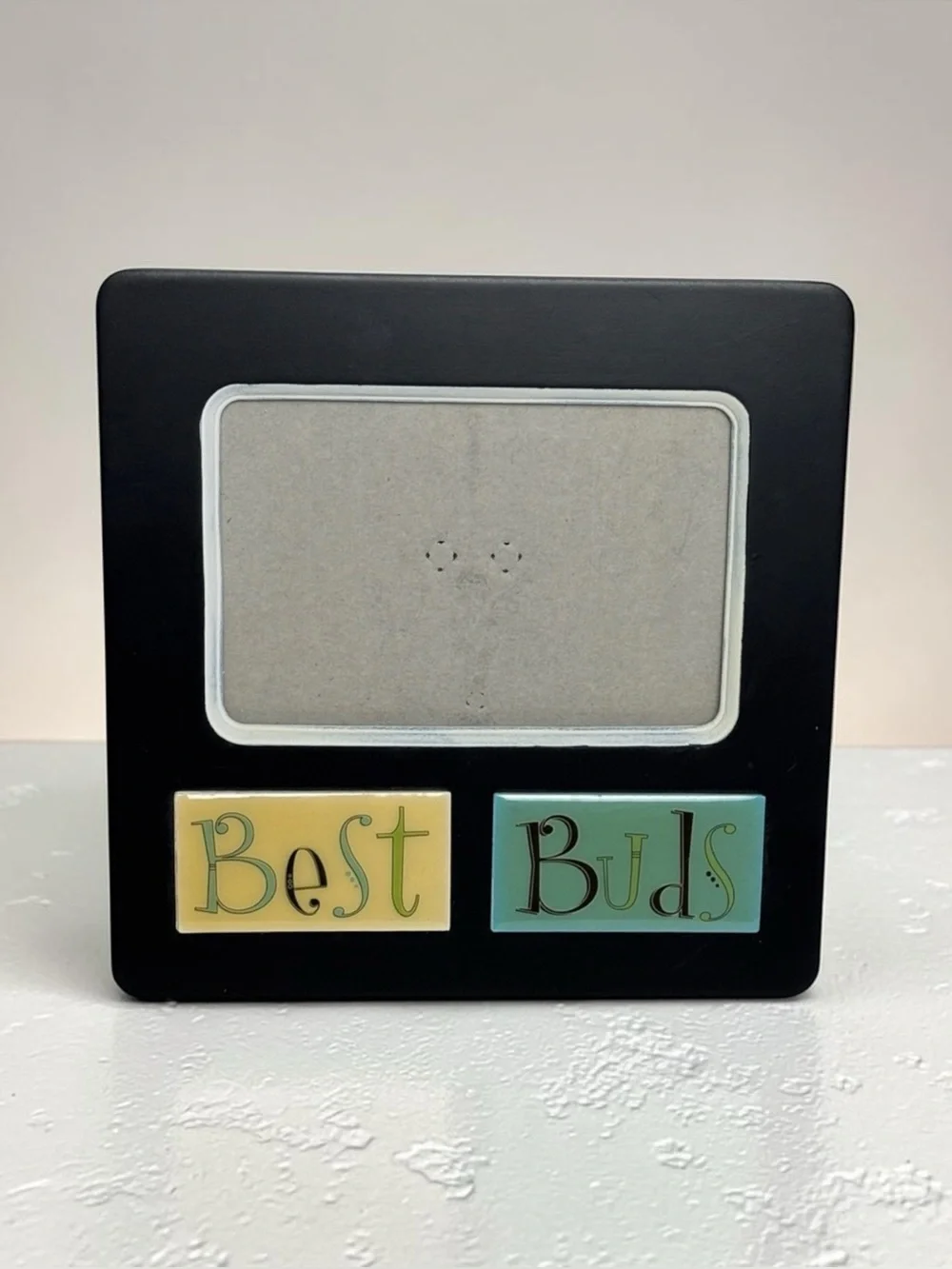 Black 'Best Buds' 4 x 6 Picture Frame